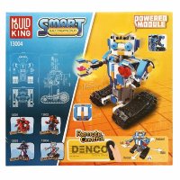  Наведите на изображение, чтобы увеличить его  MOULD KING Конструктор «Гусеничный Робот» на радиоуправлении 13004 (Аналог LEGO Boost), 349 деталей