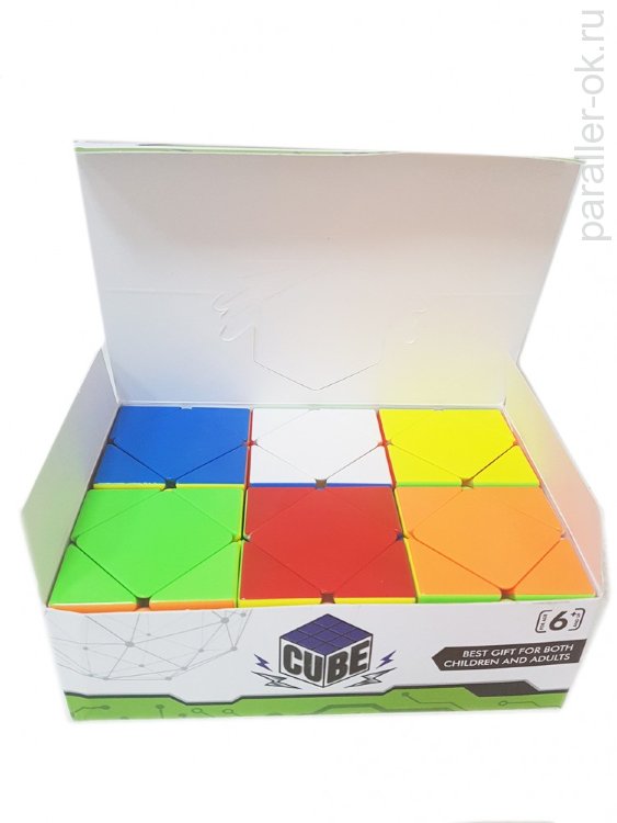 Набор 6 кубиков головоломок 3х3