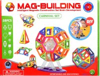 Магнитный конструктор Mag-Building 58 деталей (Колесо обозрения)