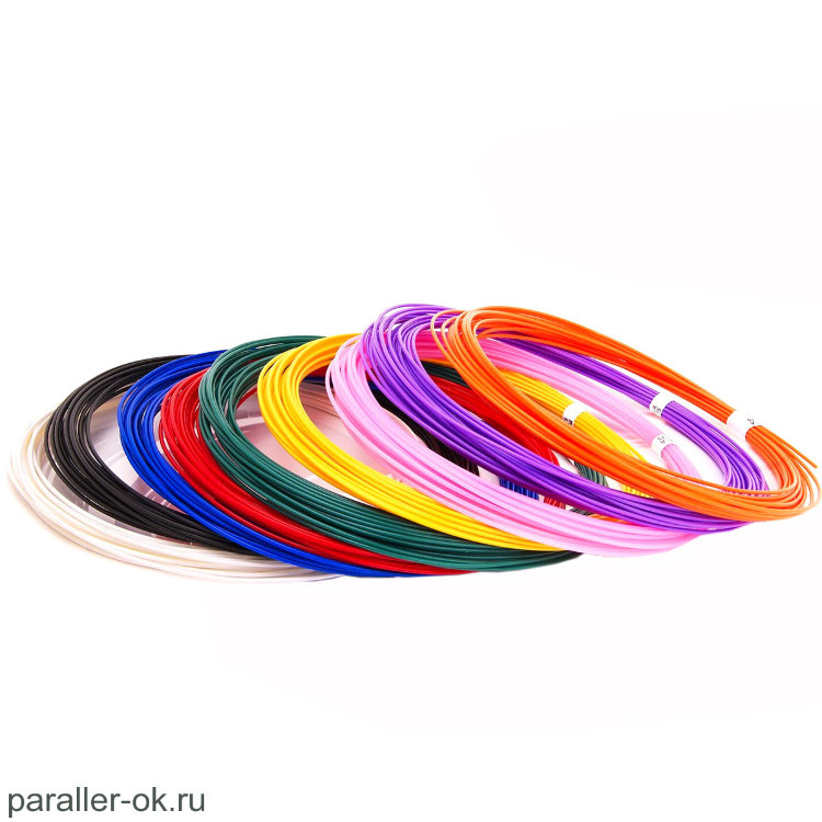 Набор пластика для 3D ручки 9 цветов