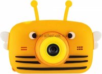 Детский цифровой фотоаппарат Пчелка Оранжевая с селфи камерой Fun Camera View