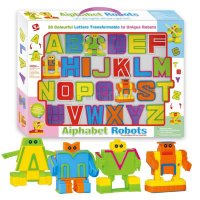 Буквы-трансформеры Alphabet Robots