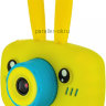 Детский цифровой фотоаппарат Желтый Зайчик с играми и встроенной памятью  Fun Camera Rabbit
