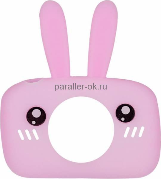 Чехол Фиолетовый Зайка  Rabbit Case для детской цифровой камеры  Fun Camera
