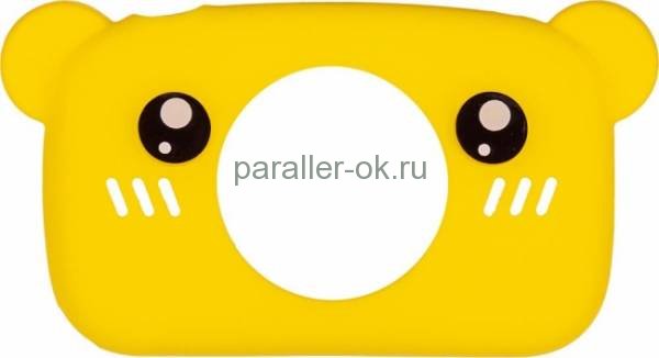 Чехол Желтый Мишка  Bear Case для детской цифровой камеры  Fun Camera