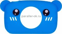 Чехол Синий Мишка Bear Case для детской цифровой камеры Fun Camera