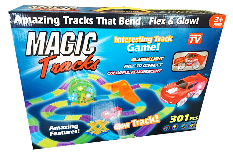 Magic Tracks 301 деталей с музыкой и кольцом