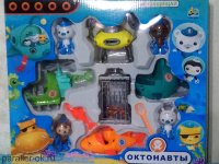 Игровой набор из 4-х героев "Октонавты"