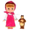 Кукла Карапуз Маша и Медведь, Маша 25 см