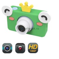 Детский фотоаппарат Kids Camera Frog (BC25 лягушка) №617
