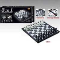 Набор 3 в 1 шахматы, шашки и нарды