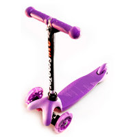 Самокат Mini Flash Scooter Фиолетовый