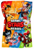 Набор сюрприз Brawl Stars (Бравл Старс) 1 Большая фигурка+3 карточки 3 Серия